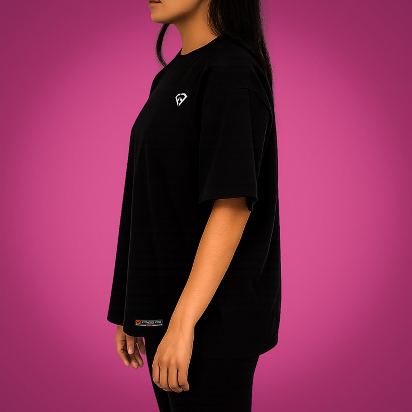 T-shirt Oversized DISCIPLINE – Performance & Style